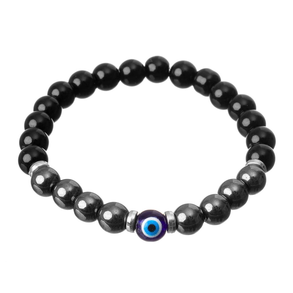 Protection Hematite Natural Stone Bracelet : BD-141