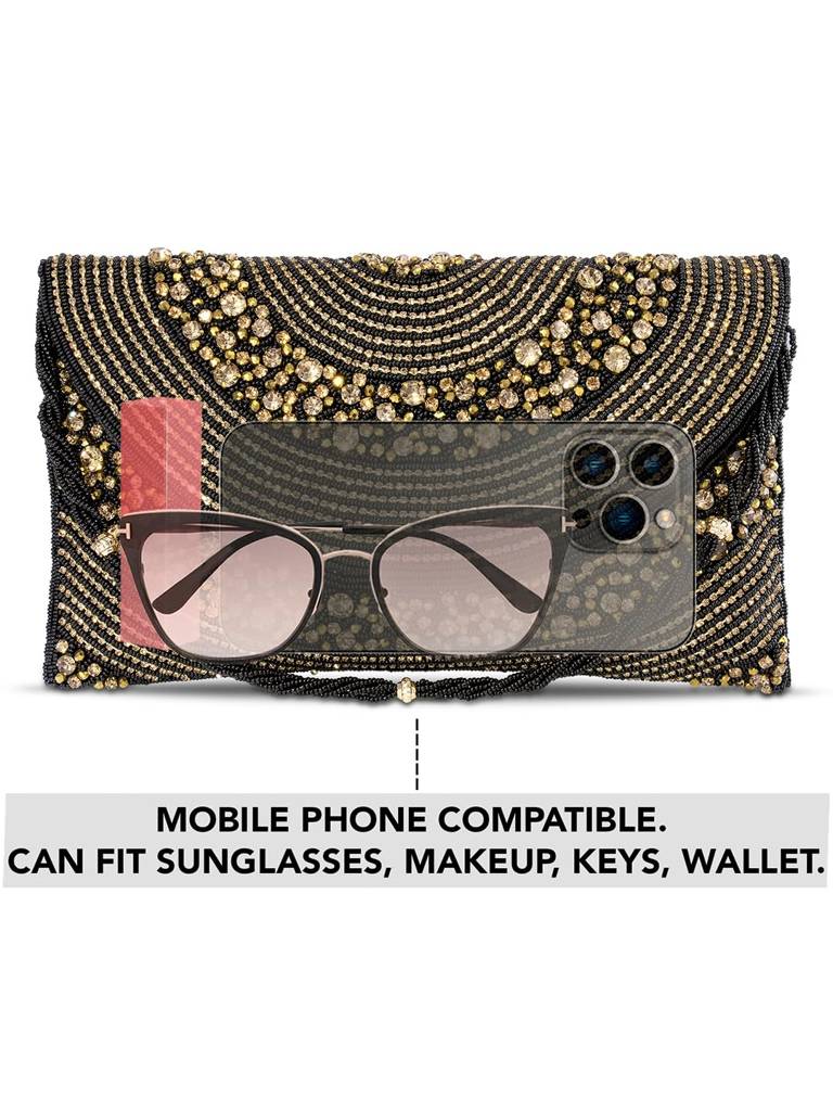 Clutch Purses For Women Handmade Evening Handbag Stylish Bridal Fashion Clutch Bag For Girls (C72Blg) : C72BLG
