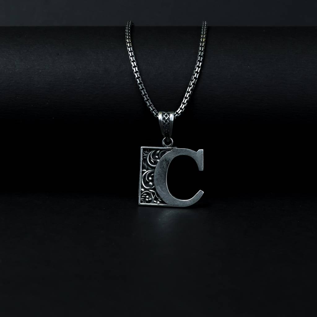 Alphabet Pendants : ZV-PEN-ALP-037-04