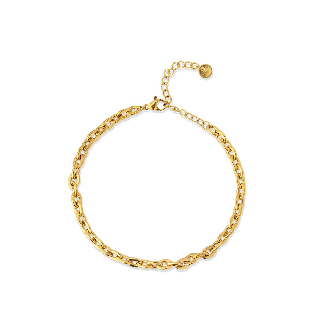 Lustre Braided Chain Bracelet For Women - Waterproof & Anti-Tarnish : BR1067