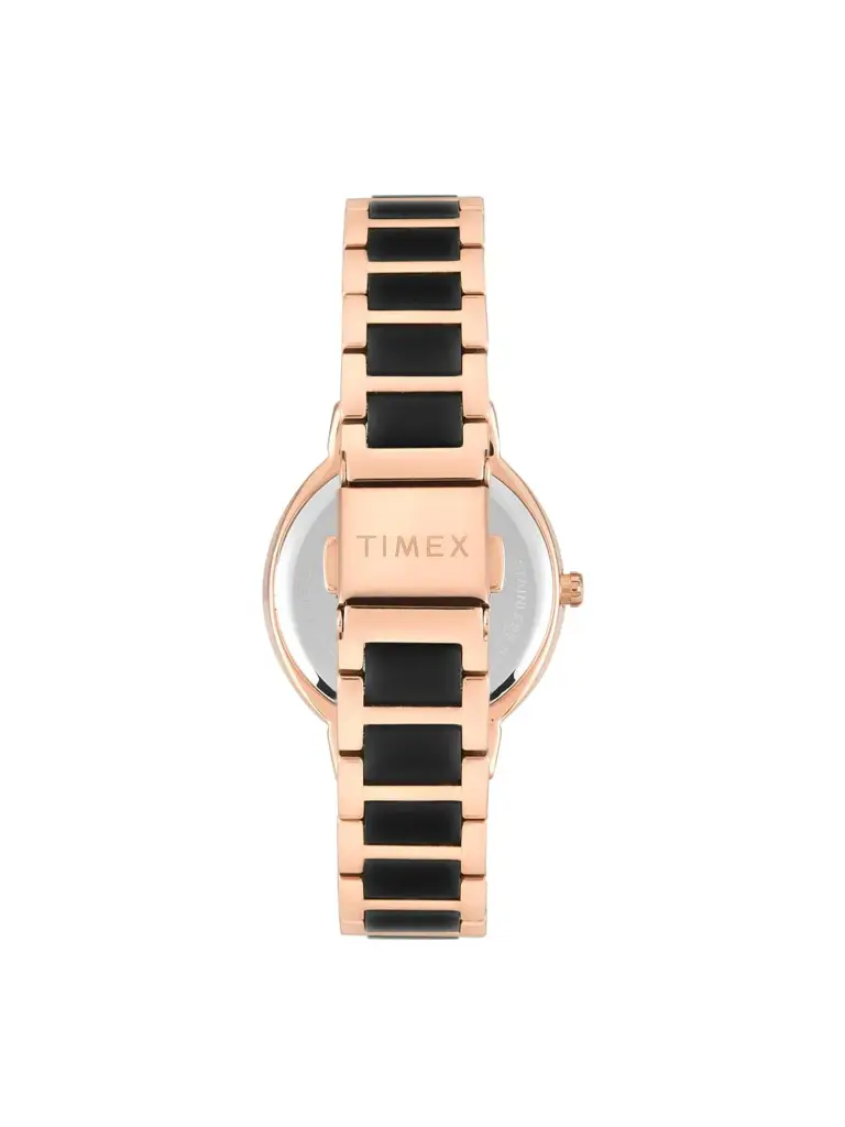Women 33 Mm Quartz Analog Brass Strap Watch : TWEL274SMU03