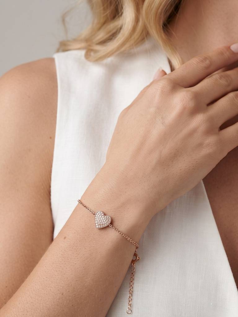 925 Silver Everheart Radiance Bracelet For Women : BR-90