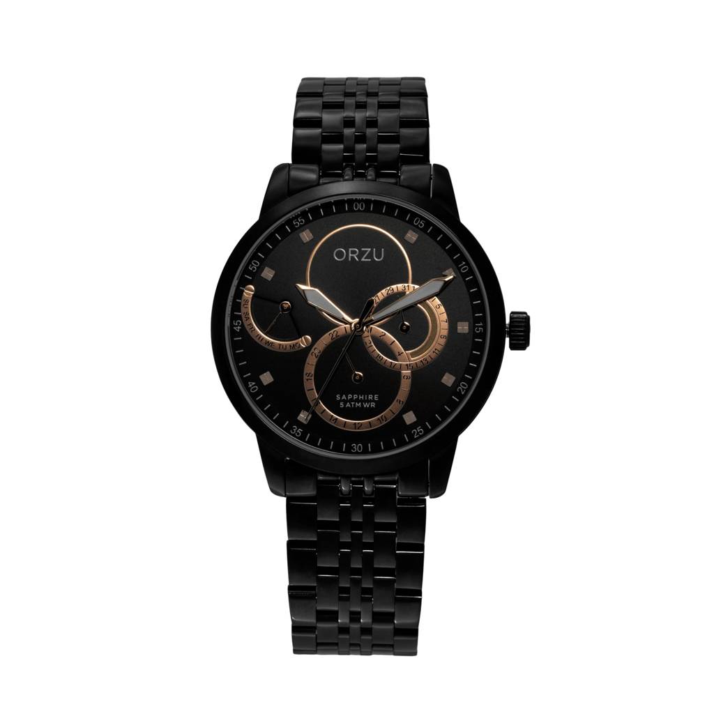 Multifunction Dial Men'S Watch - Mm40041 | Stainless Steel Case & Solid Band | Sapphire Glass | Band Watch For Men : MM40043