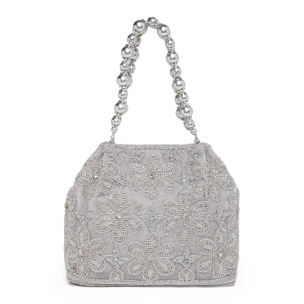 Potli Bags For Women Evening Bag Clutch Ethnic Bride Purse With Drawstring (P75S) : P75S