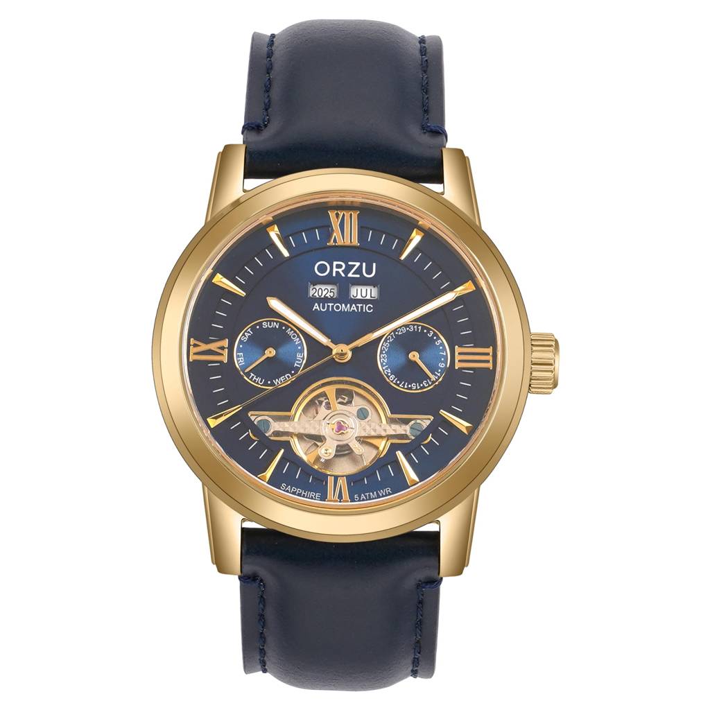 ORZU Automatic Dial Men'S Watch - Mt60031 | Stainless Steel Case ...