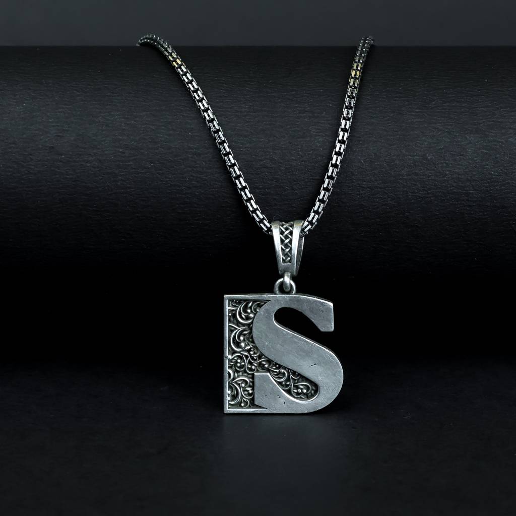 Alphabet Pendants : ZV-PEN-ALP-037-13