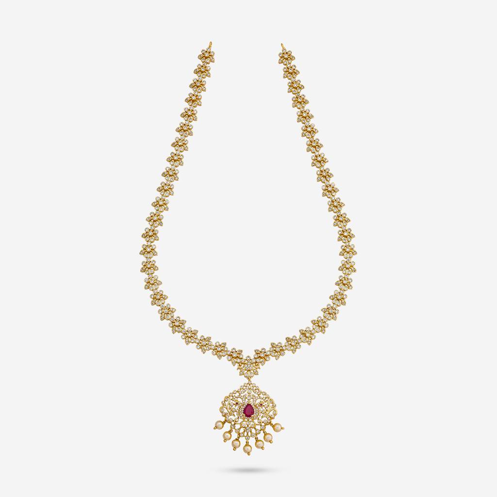 Gold Plated - Bridesmaid Zircon Necklace - 460783 : 460783