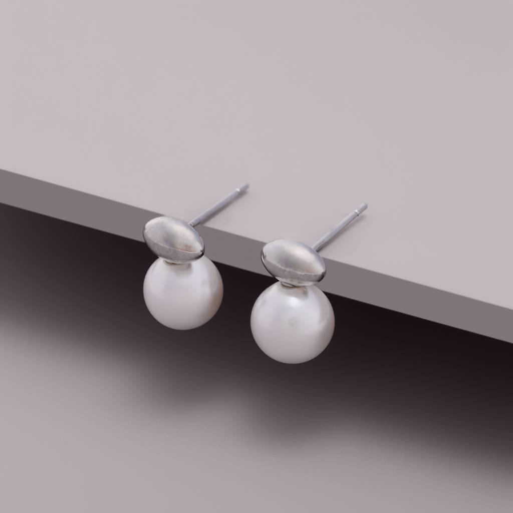 Pearl - Casual Wear Trendy Earring - 419194 : 468402