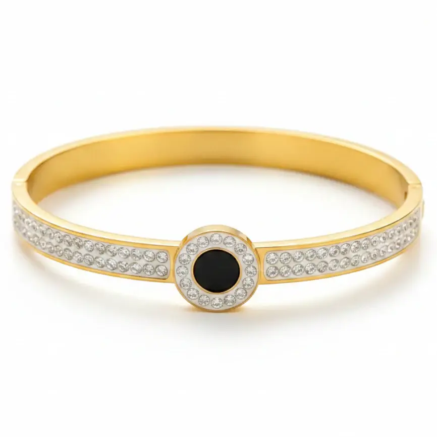 Romi Circle Luxe Bangle : PST123