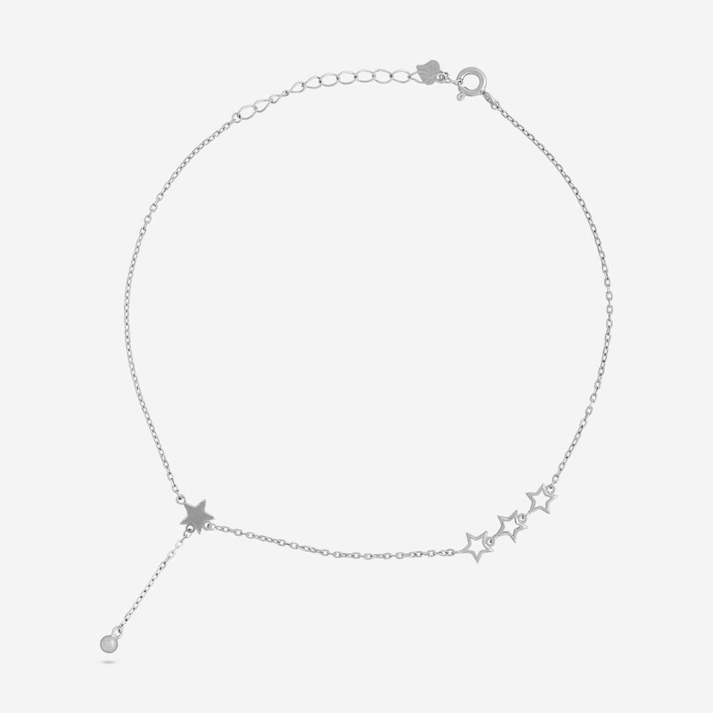 Office Wear Silver Payal - 466105 : 466106