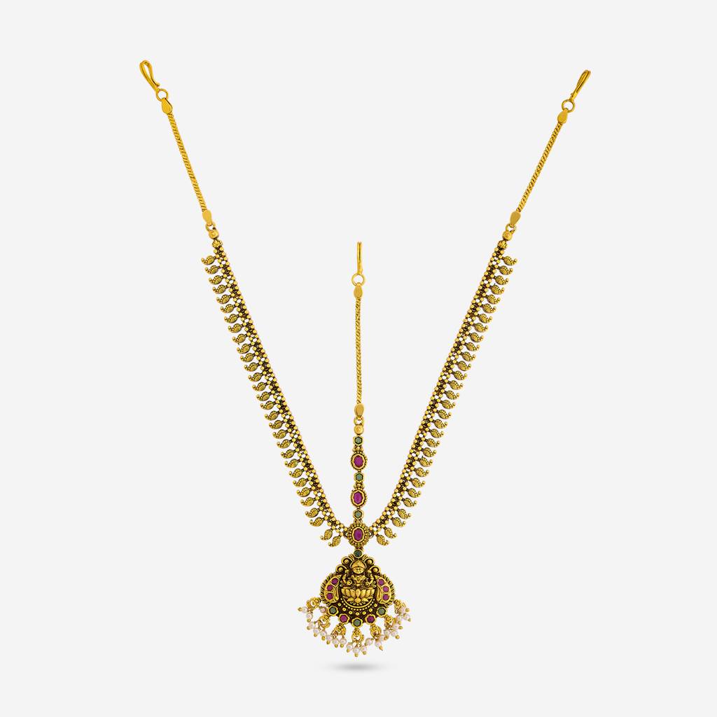 Plated Bridesmaid Antique Tikka - 467534 : 467534