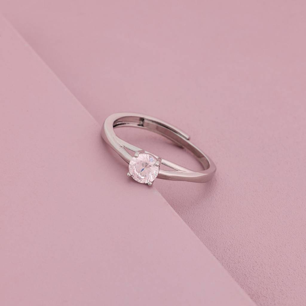 Plated Casual Wear Trendy Zircon Finger Ring - 467153 : 467154