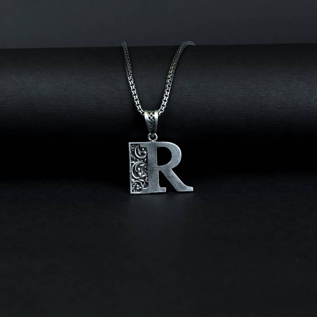 Alphabet Pendants : ZV-PEN-ALP-037-12