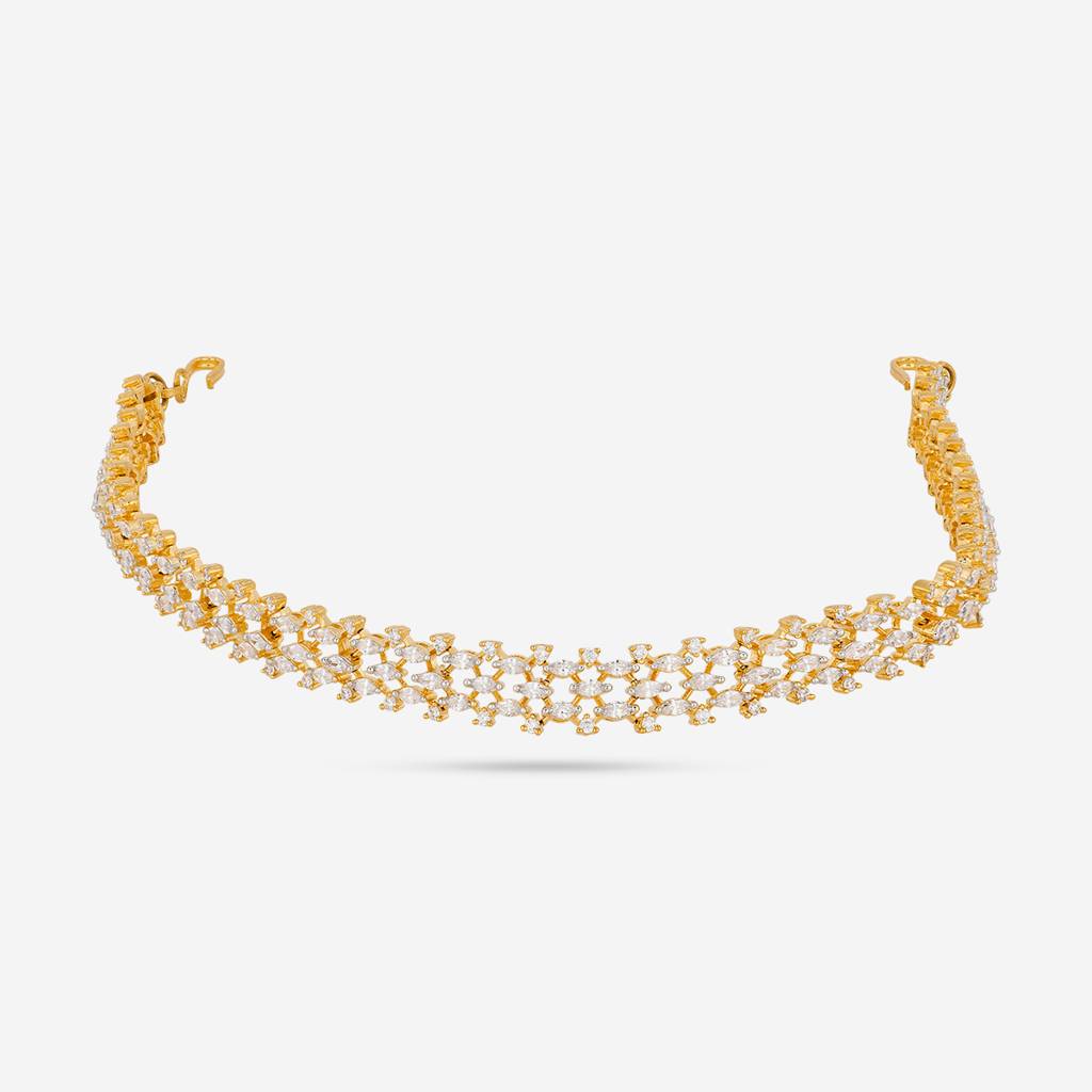 Plated Bridesmaid Zircon Tikka - 463915 : 463915