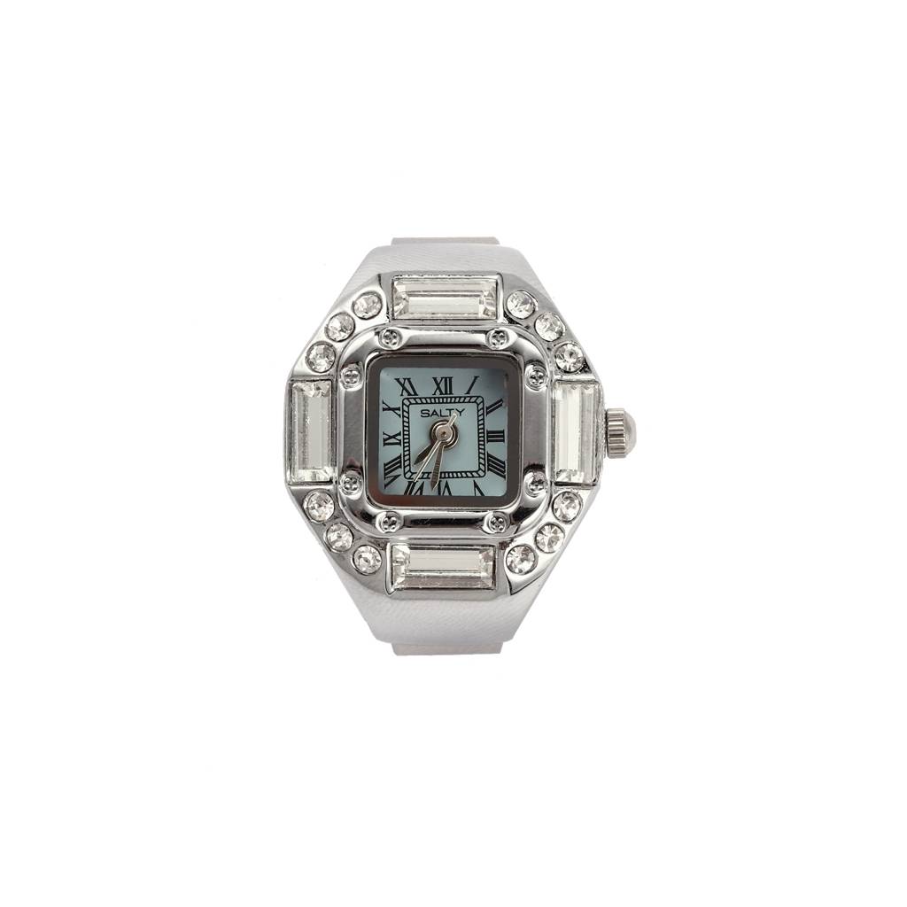 The Dreamer And The Dreamy Watch Ring For Couple : WTRC-007-S-BU-PK-1