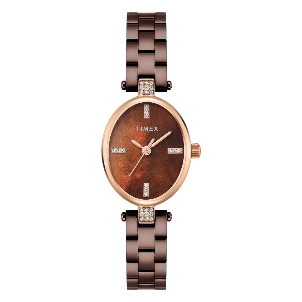Timex Oval 23Mm Analog Women Watch : TWEL27202