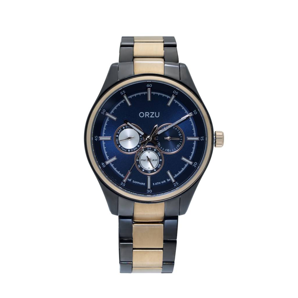 Multifunction Dial Men'S Watch - Mm40051 | Stainless Steel Case & Solid Band | Sapphire Glass | Band Watch For Men : MM40054