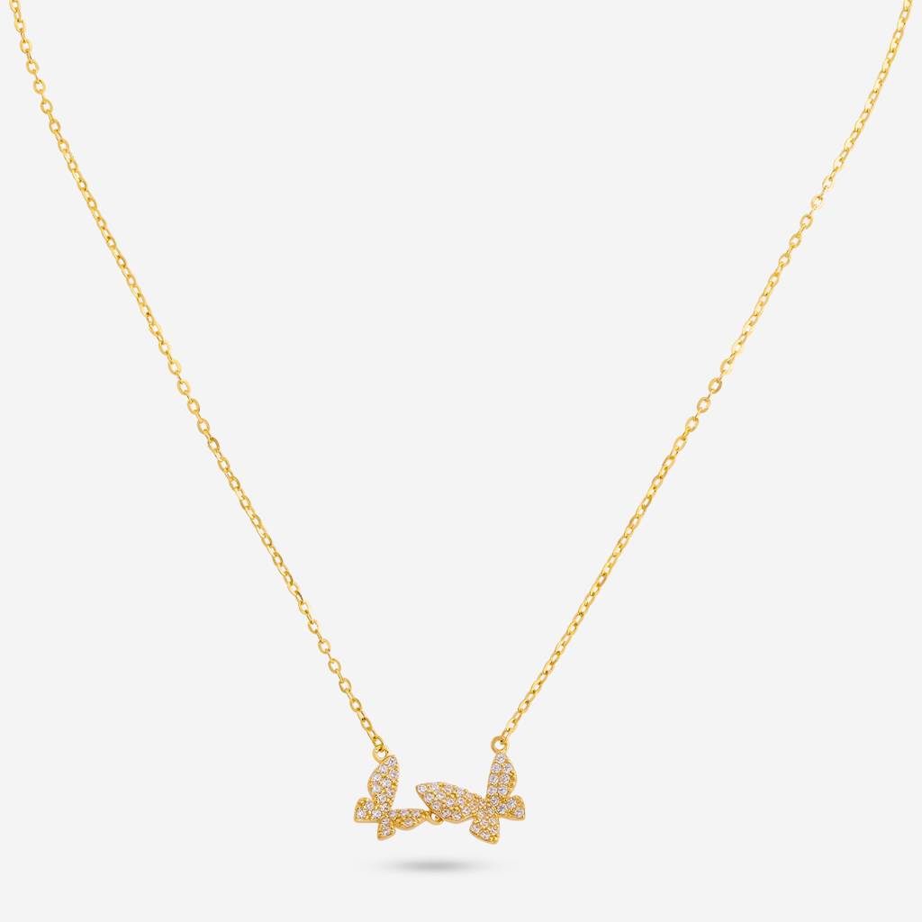 Office Wear Silver Necklace - 465838 : 465838