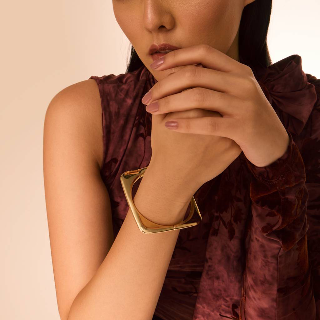Gold - Plated Casual Wear Trendy Kada - 458910 : 458910