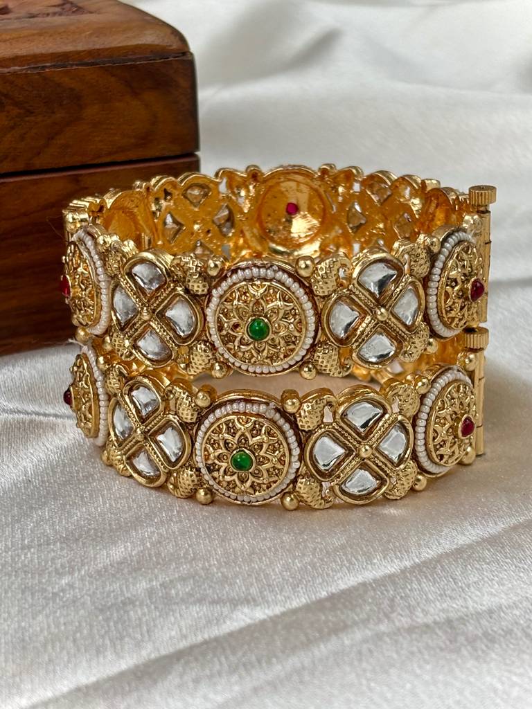Openable Kundan Kada For Brides : HB-93-2.8