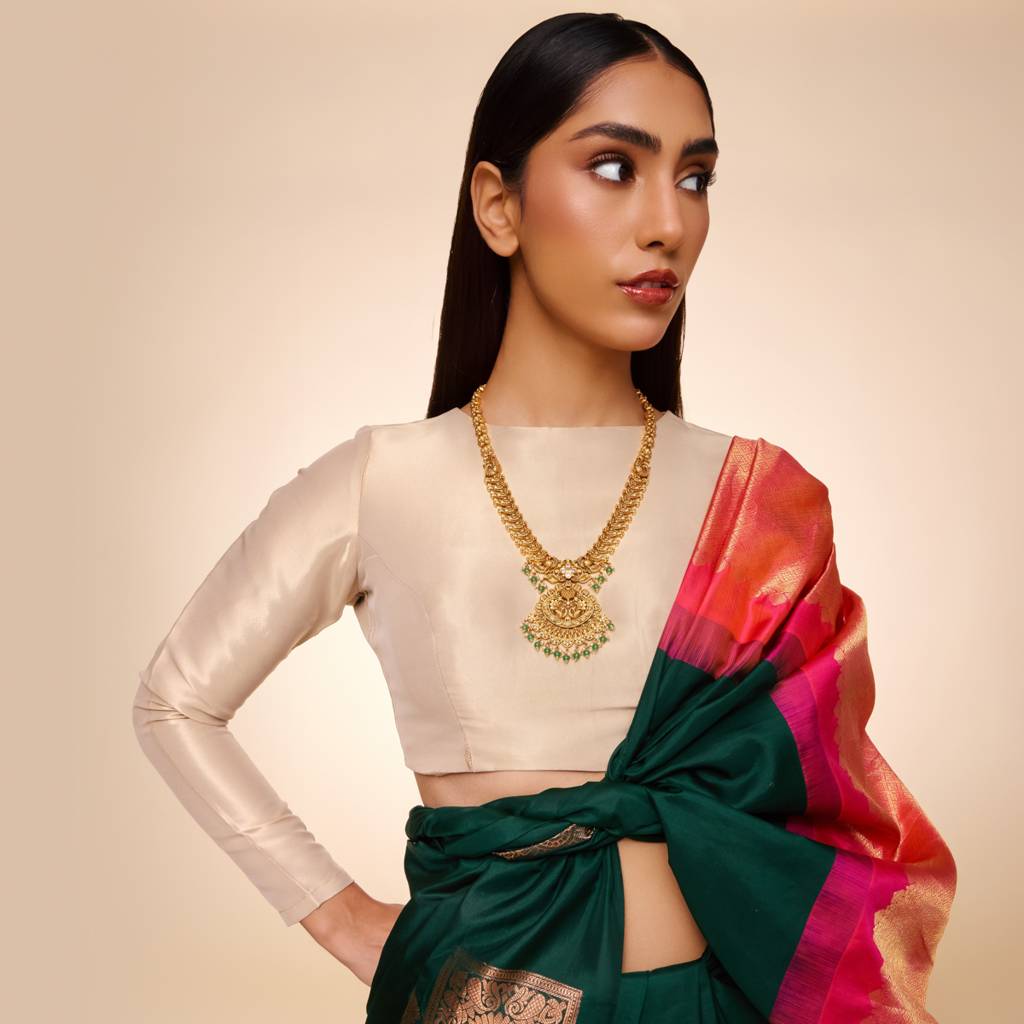 Green Gold - Plated Bridesmaid Antique Necklace - 463519 : 463519