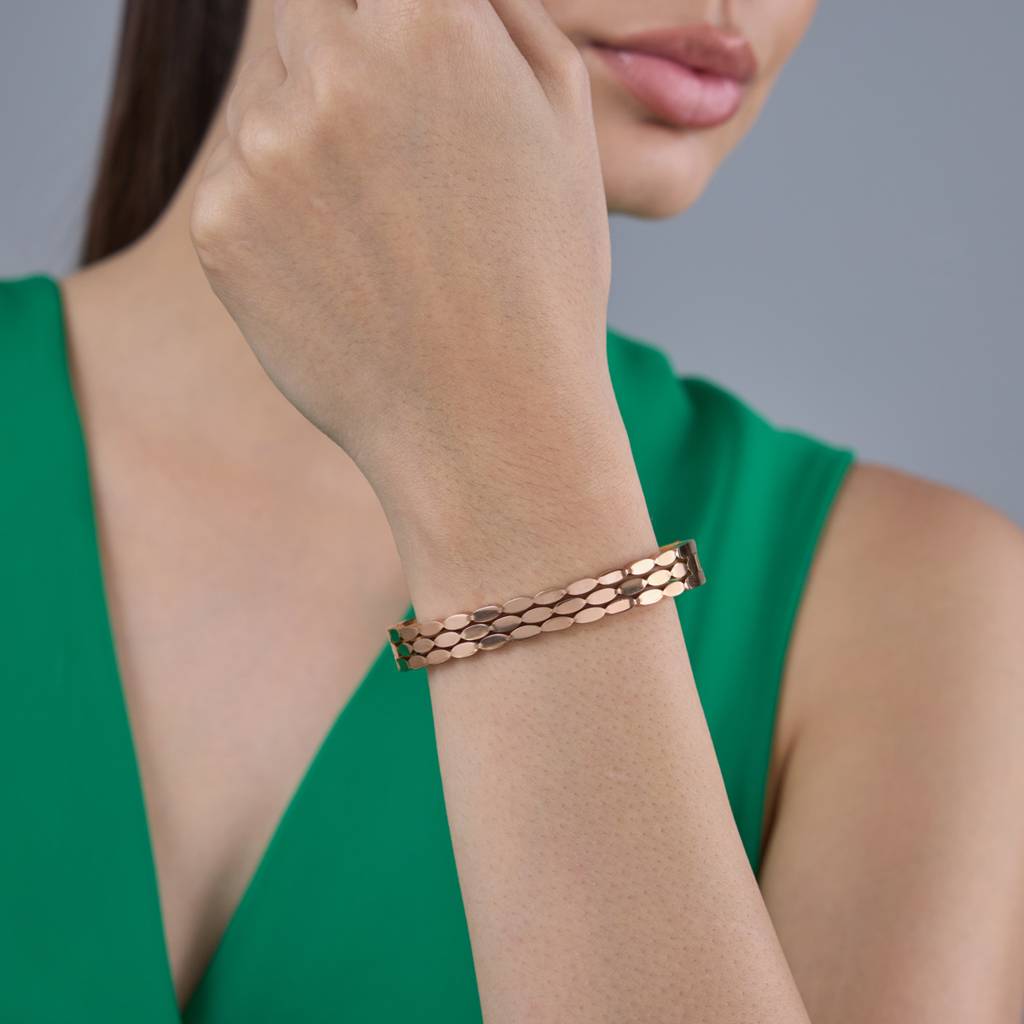 Gold - Plated Casual Wear Trendy Kada - 476254 : 476255