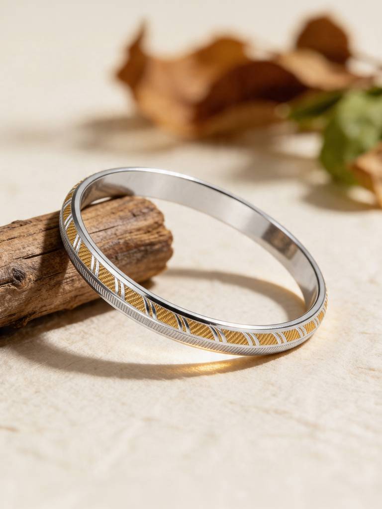 GIVA 925 Oxidised Silver Serpentina Bracelet For Him · Eternz