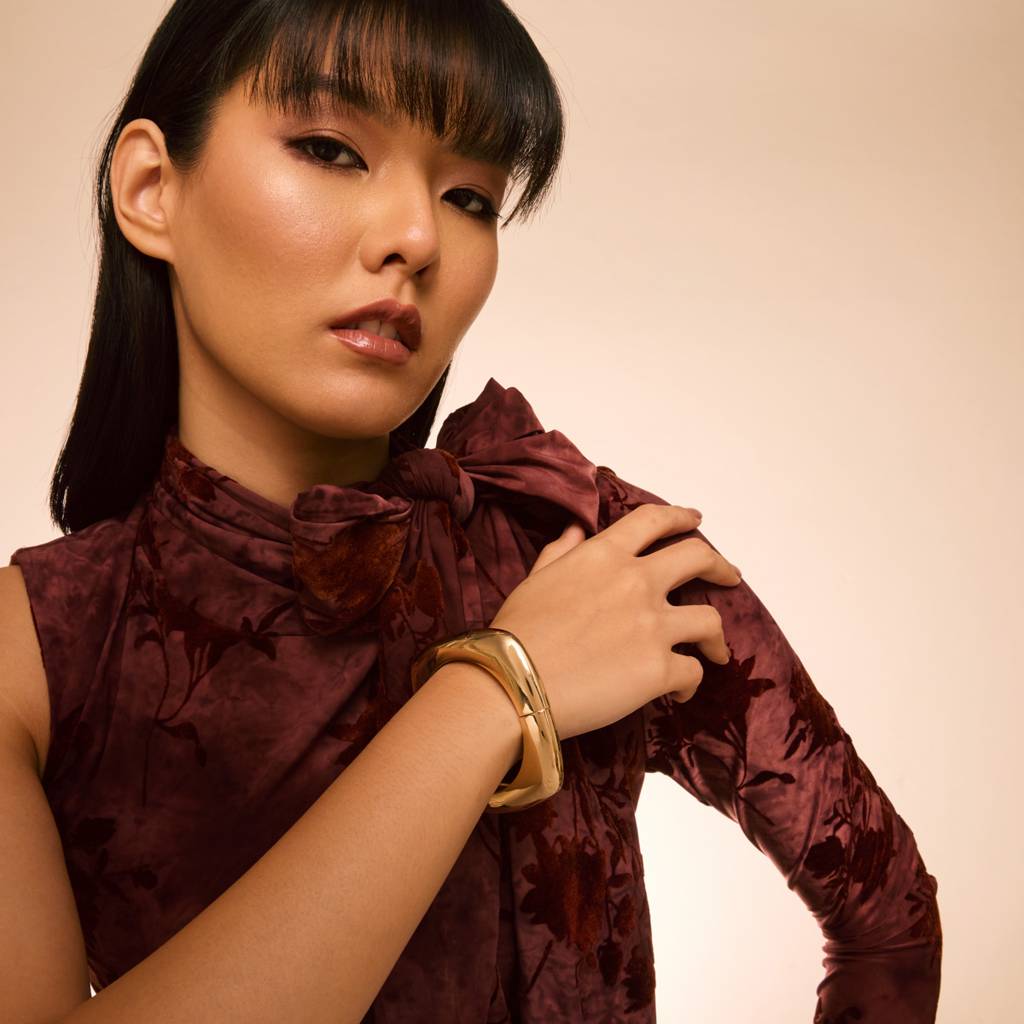 Gold - Plated Casual Wear Trendy Kada - 458959 : 458959