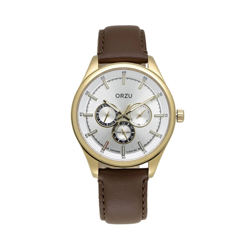 Multifunction Dial Men'S Watch - Mm40051 | Stainless Steel Case & Solid Band | Sapphire Glass | Band Watch For Men : MM40056