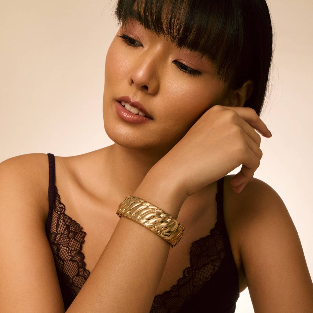 Gold - Plated Casual Wear Trendy Kada - 458961 : 458961