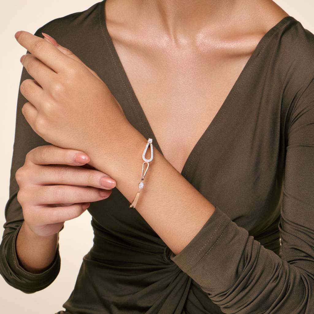 Gold - Plated Casual Wear Trendy Kada - 464286 : 464287