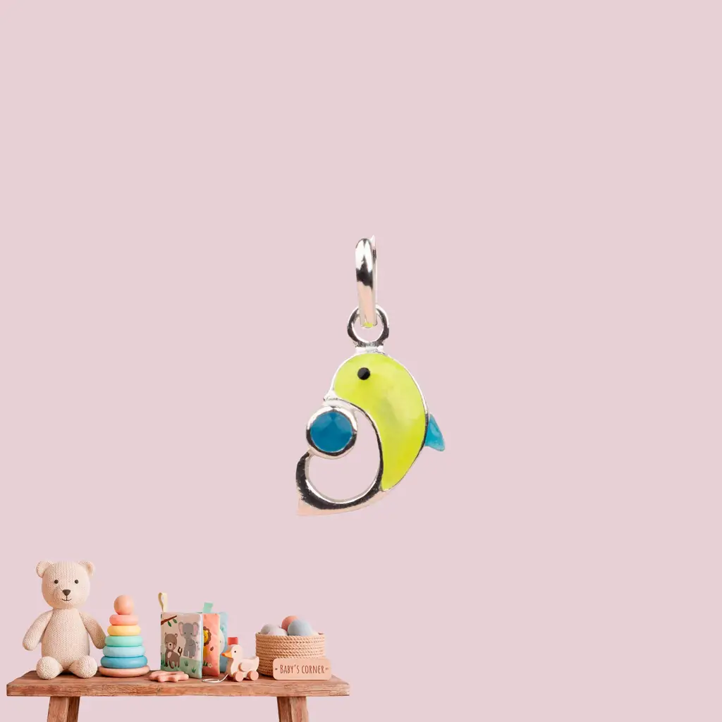Shyle Yellow Dino Necklace · Eternz