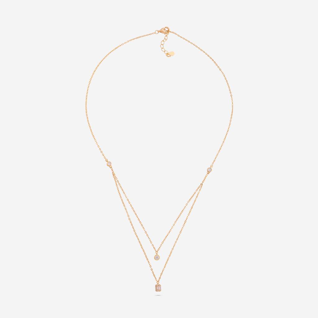 Office Wear Silver Necklace - 466364 : 466364