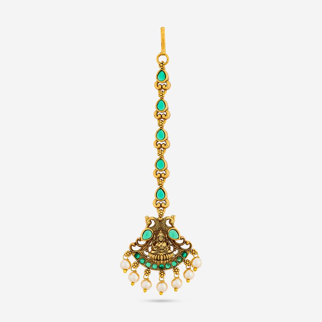Plated Bridesmaid Antique Tikka - 453926 : 453926