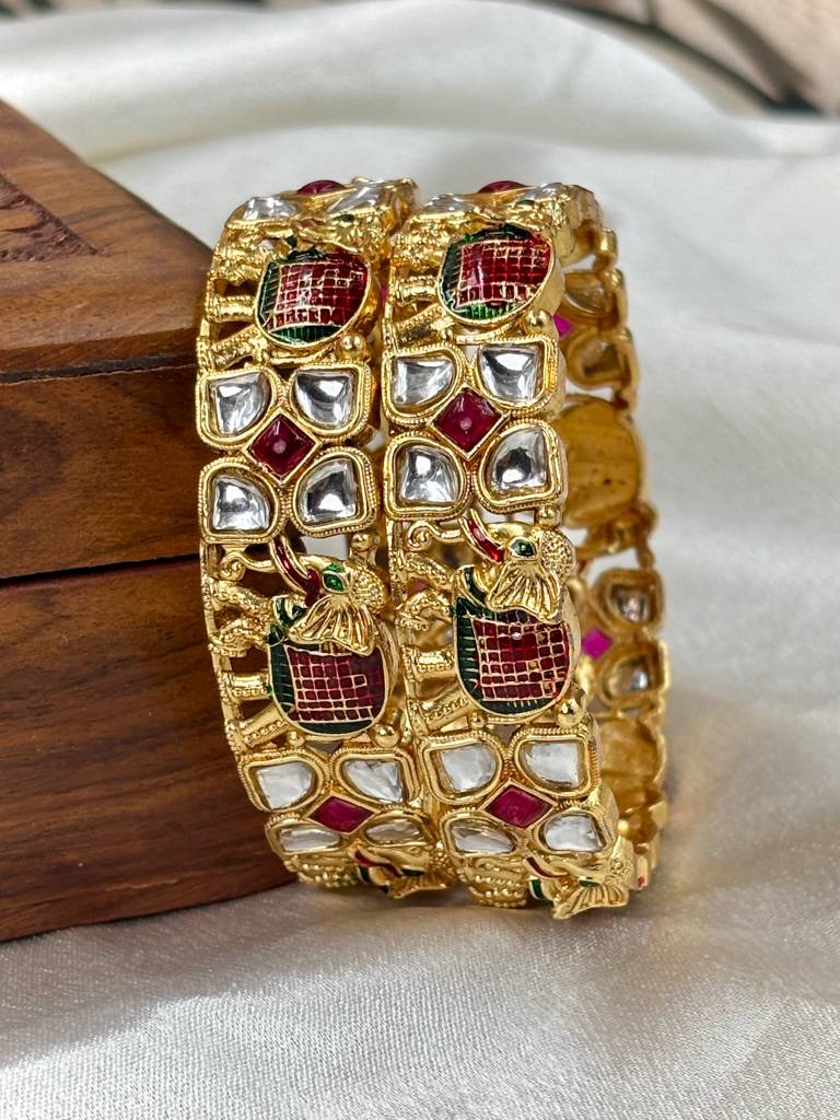 Kundan Hathi Kada For Brides : HB-92-2.8