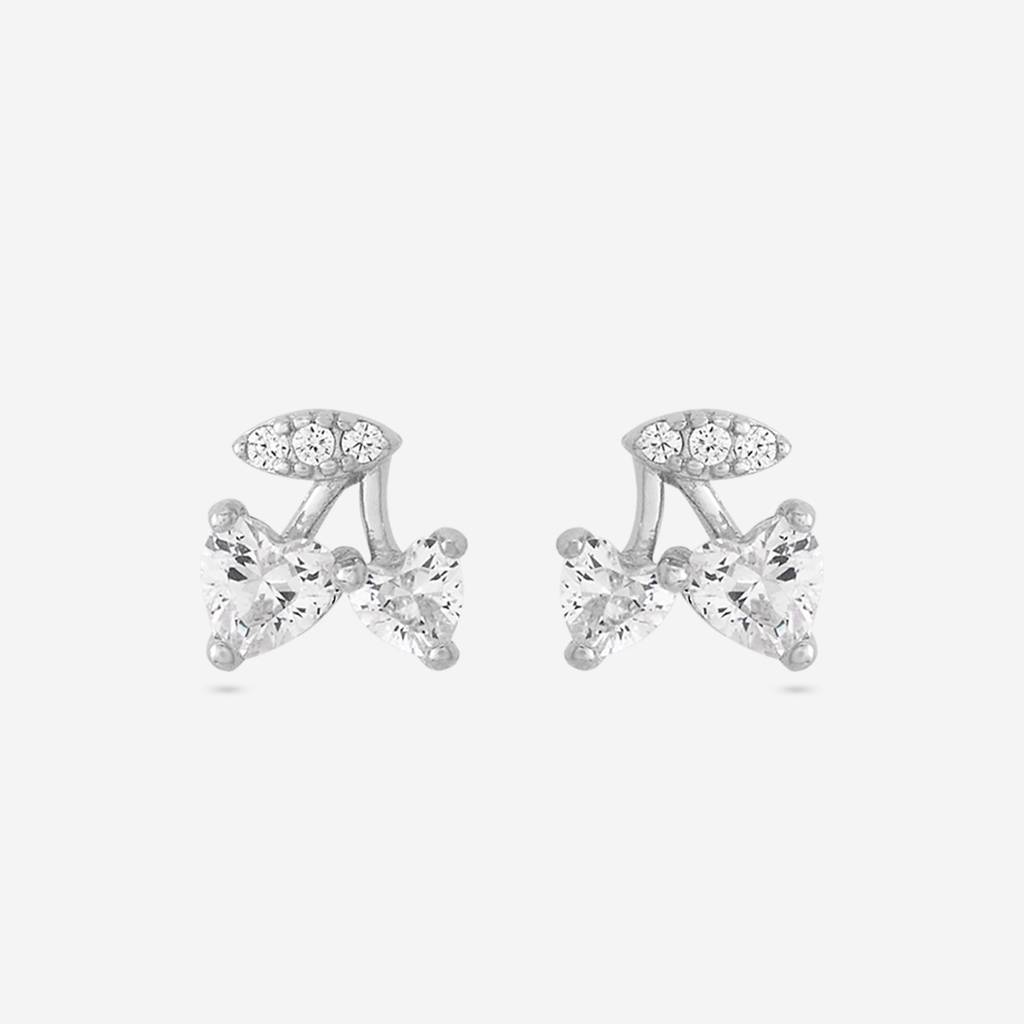Office Wear Silver Earring - 466438 : 466439