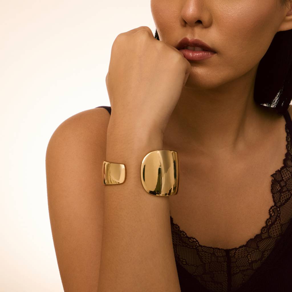 Gold - Plated Casual Wear Trendy Kada - 458955 : 458955