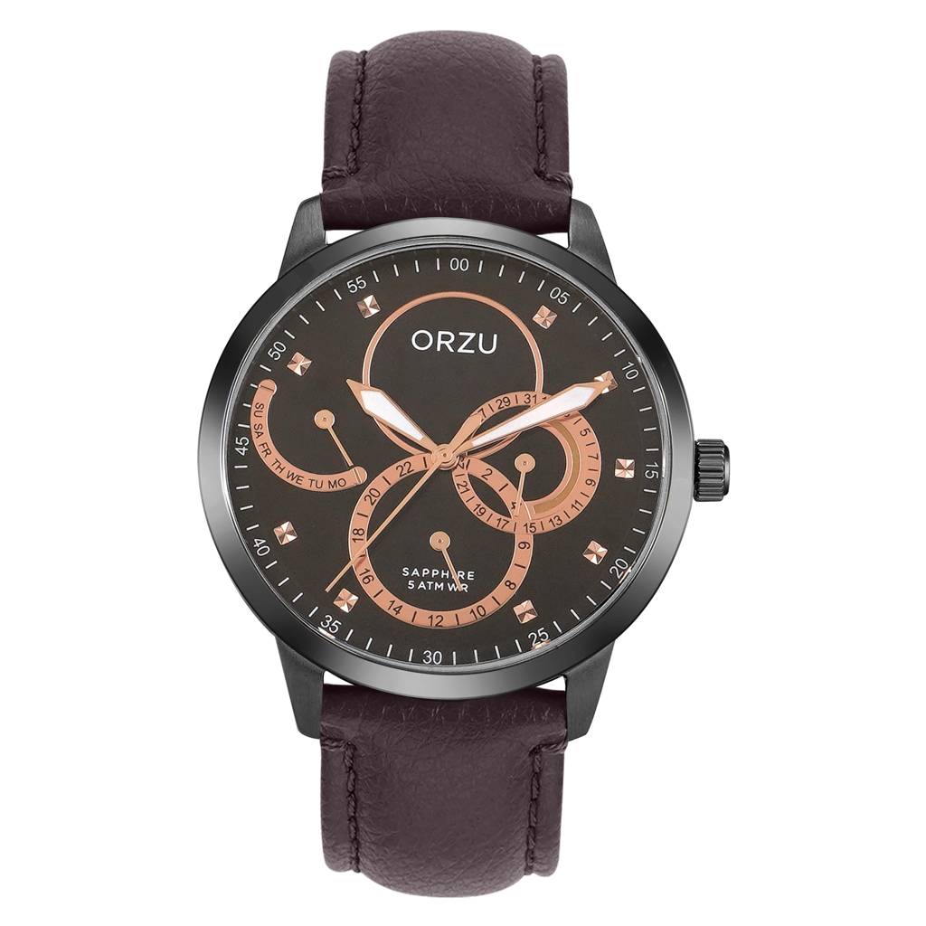 Multifunction Dial Men'S Watch - Mm40041 | Stainless Steel Case & Solid Band | Sapphire Glass | Band Watch For Men : MM40047