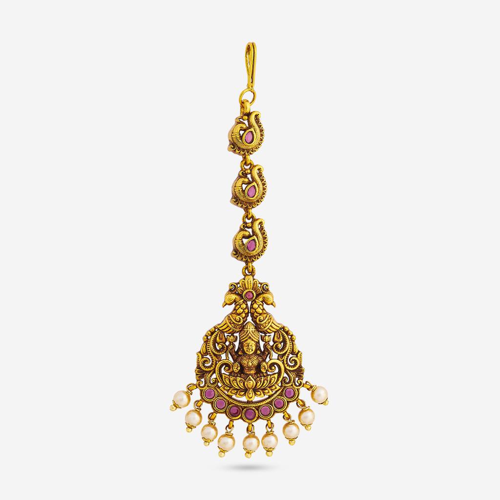 Plated Bridesmaid Antique Tikka - 465179 : 465179