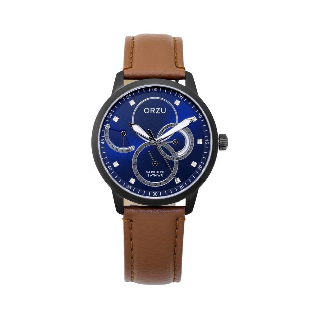 Multifunction Dial Men'S Watch - Mm40041 | Stainless Steel Case & Solid Band | Sapphire Glass | Band Watch For Men : MM40048