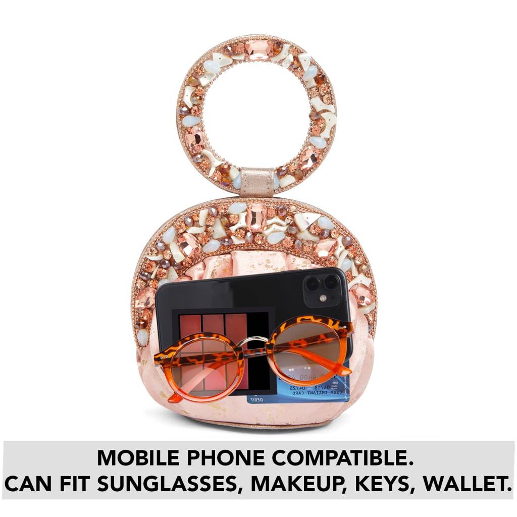 Ethnic Stylish Potli Bag For Women Handmade Purse Evening Handbags Stylish Bridal Fashion Clutch Bag Gift For Girls  : P103PCH