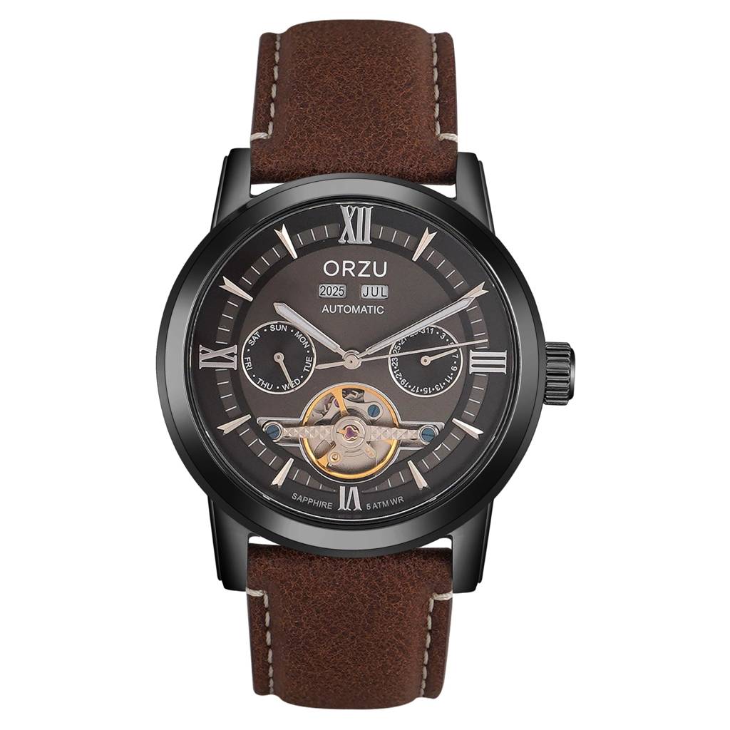 ORZU Automatic Dial Men'S Watch - Mt60031 | Stainless Steel Case ...