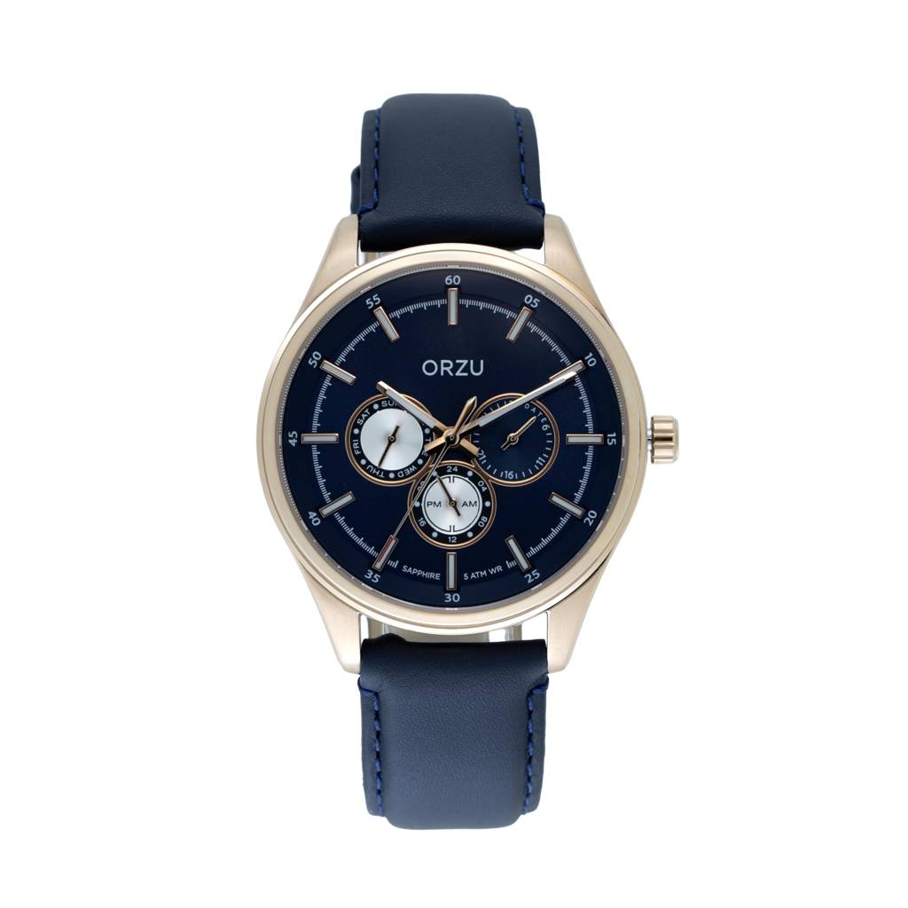 Multifunction Dial Men'S Watch - Mm40051 | Stainless Steel Case & Solid Band | Sapphire Glass | Band Watch For Men : MM40058