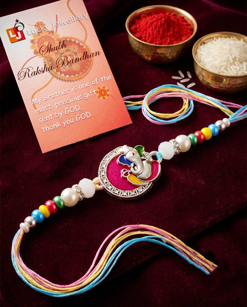 Eternz Certified Jewellery - LUCKY JEWELLERYLord Ganesha Circular Ganpati Silver