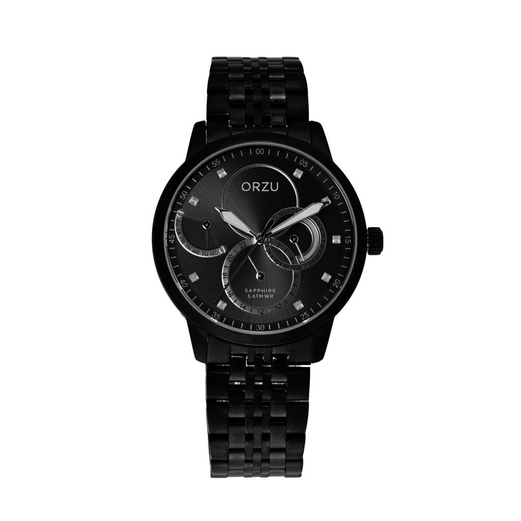 Multifunction Dial Men'S Watch - Mm40041 | Stainless Steel Case & Solid Band | Sapphire Glass | Band Watch For Men : MM40044