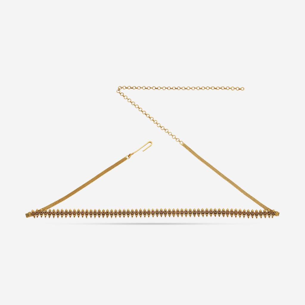 Ruby Gold - Plated Festive Antique Belt - 445557 : 445557
