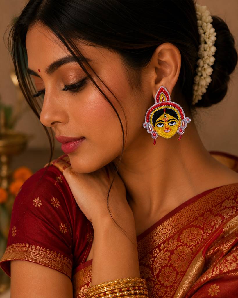 Joy Maa Durga Earrings : ER0133
