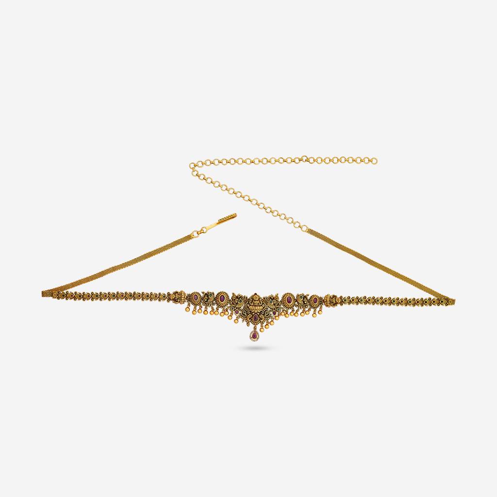 Ruby Gold - Plated Bridesmaid Antique Belt - 457162 : 457162