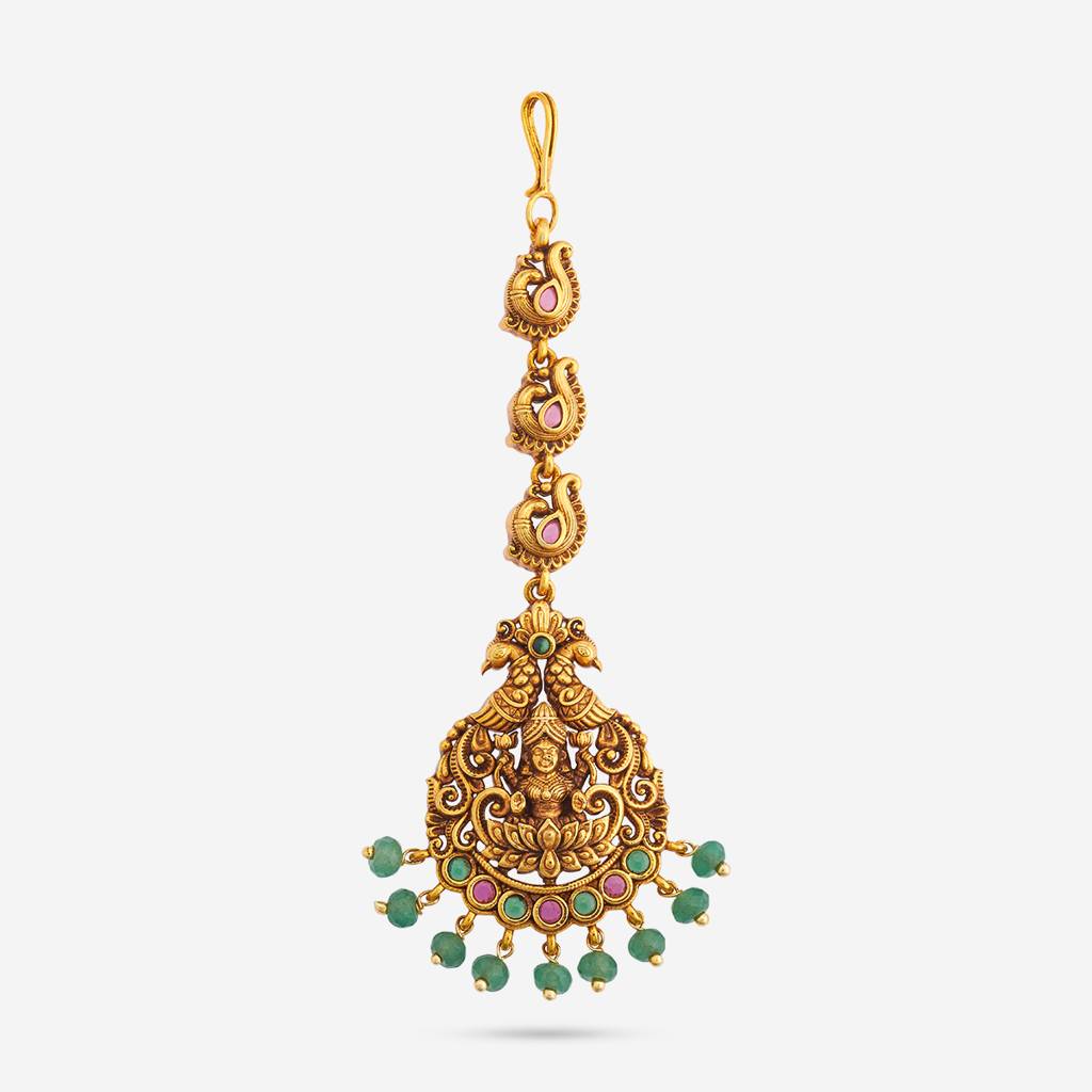 Plated Bridesmaid Antique Tikka - 465179 : 465178