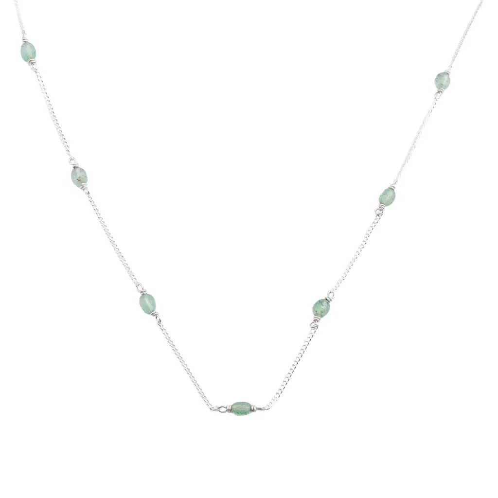 Silver Russian Quartz Chain : 90893207